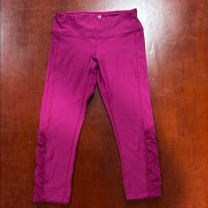 90 Degree By Reflex Kids Fuchsia Leggings